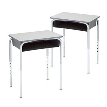Learniture Structure Series Open Front School Desk (2 Pack)