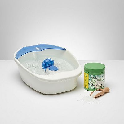 pursonic heated foot spa massager with vibrating bubbles Soft Leather Cock Ring – Sex Toys main image 0