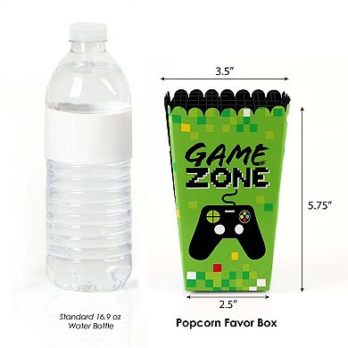 Big Dot Of Happiness Game Zone Video Game Party Or Birthday Party Favor Popcorn Boxes 12 Ct