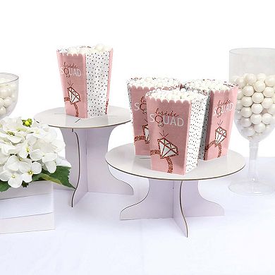 Big Dot Of Happiness Bride Squad Rose Gold Bachelorette Party Favor Popcorn Treat Boxes 12 Ct
