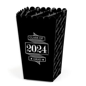 Big Dot of Happiness Graduation Cheers 2026 Graduation Party Favor Popcorn Treat Boxes 12 ct