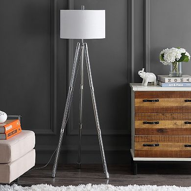 Arliss Surveyors Tripod Metal/crystal Led Floor Lamp