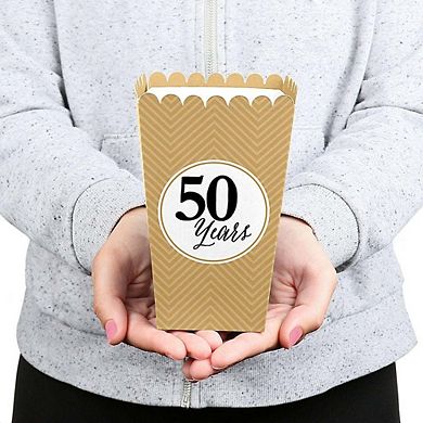 Big Dot Of Happiness We Still Do 50th Wedding Anniversary Party Favor Popcorn Boxes 12 Ct