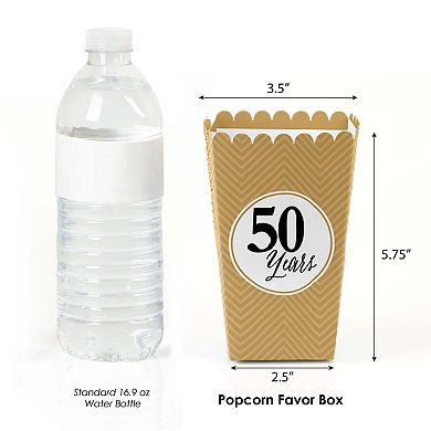 Big Dot Of Happiness We Still Do 50th Wedding Anniversary Party Favor Popcorn Boxes 12 Ct