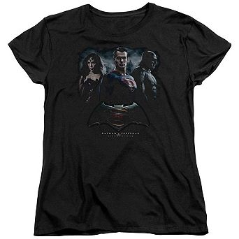 Batman V Superman The Crew Short Sleeve Womens T-shirt