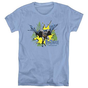 Batman City Splash Short Sleeve Womens T-shirt