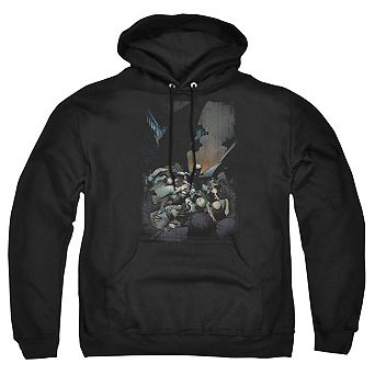 Batman 1 Adult Pull Over Hoodie