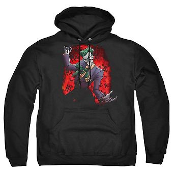 Batman Jokers Ave Adult Pull Over Hoodie