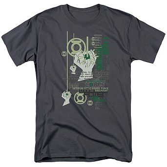 Green Lantern Core Strength Short Sleeve Adult T-shirt