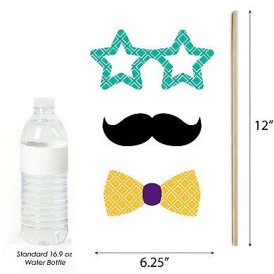 Big Dot Of Happiness Happy Diwali - Festival Of Lights Party Photo Booth Props Kit - 20 Count