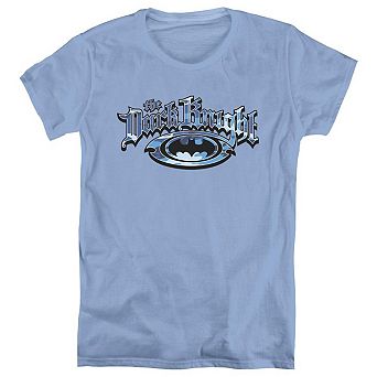 Batman Dark Knight Blue Camo Short Sleeve Womens T-shirt