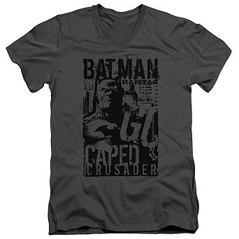 Batman Caped Crusader Short Sleeve T-shirt