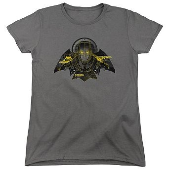 Batman V Superman Batman Tech Short Sleeve Womens T-shirt