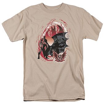 Batman Gothic Scrawl Short Sleeve Adult T-shirt