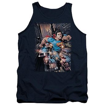 Superman Action Comics 1 Adult Tank Top