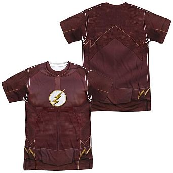 Flash Season Four Uniform Short Sleeve Adult Poly Crew T-shirt