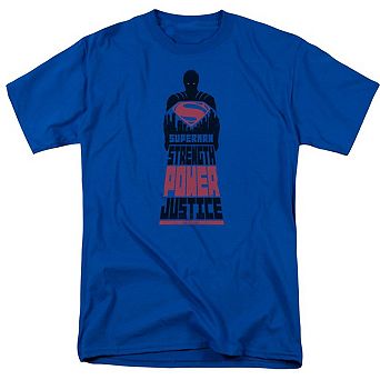 Batman V Superman Super Justice Short Sleeve Adult T-shirt