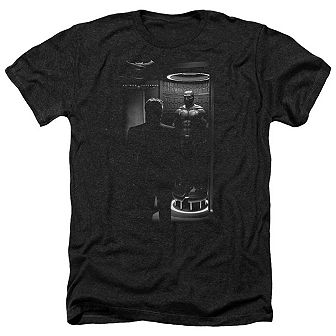 Batman V Superman Suit Up Adult Heather T-shirt