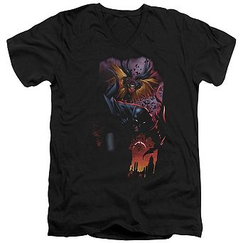 Batman & Robin 1 Short Sleeve Adult V Neck T-shirt