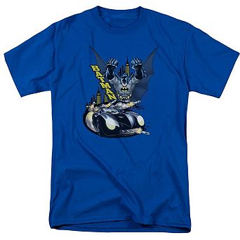 Batman By Air & By Land Short Sleeve Adult T-shirt