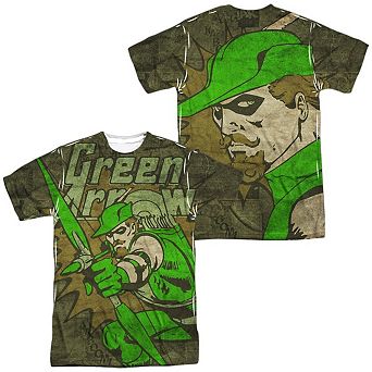 Dc Comics Take Aim Short Sleeve Adult Poly Crew T-shirt
