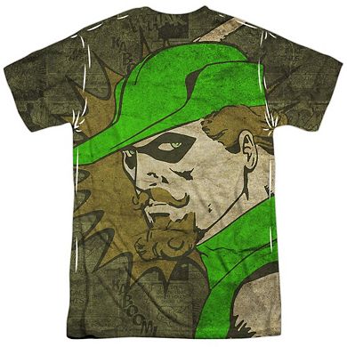 Dc Comics Take Aim Short Sleeve Adult Poly Crew T-shirt