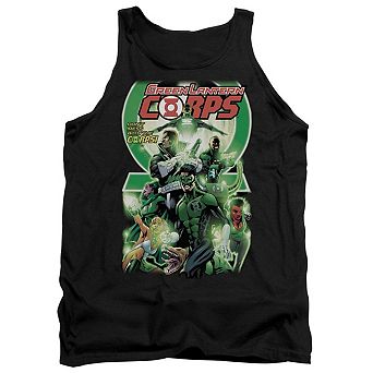 Green Lantern Gl Corps 25 Cover Adult Tank Top