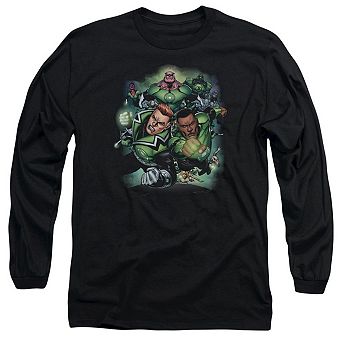Green Lantern Corps 1 Long Sleeve Adult T-shirt