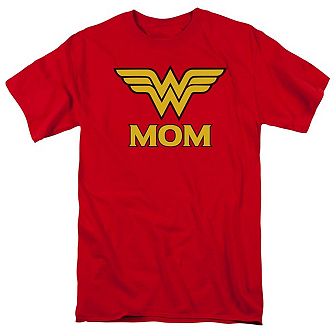 Dco Wonder Woman Mom Short Sleeve Adult T-shirt
