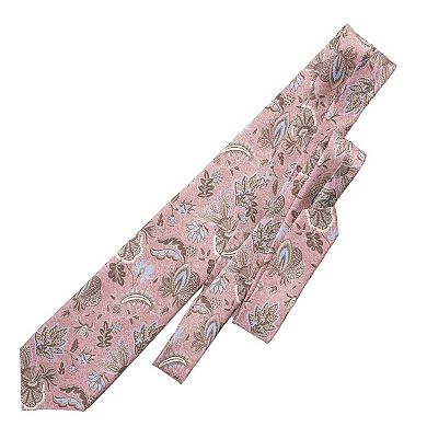 Medici - Extra Long Printed Silk Tie For Men