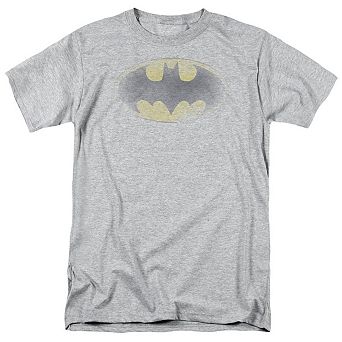 Batman Faded Logo Short Sleeve Adult T-shirt