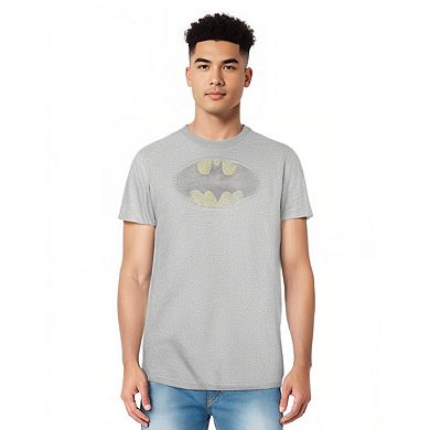 Batman Faded Logo Short Sleeve Adult T-shirt