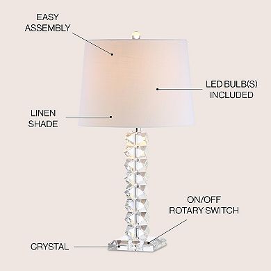 Julia Crystal Led Table Lamp