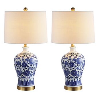 Jennifer Ceramicmetal Led Table Lamp (set Of 2)