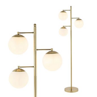 Ellie Modern Vintage Iron Led Floor Lamp