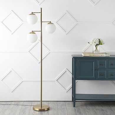 Ellie Modern Vintage Iron Led Floor Lamp