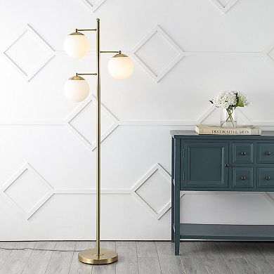 Ellie Modern Vintage Iron Led Floor Lamp