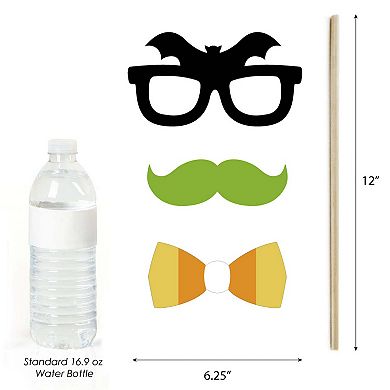 Big Dot Of Happiness Trick Or Treat - Halloween Party Photo Booth Props Kit - 20 Count