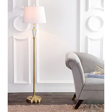 Harper Crystal Metal Led Floor Lamp