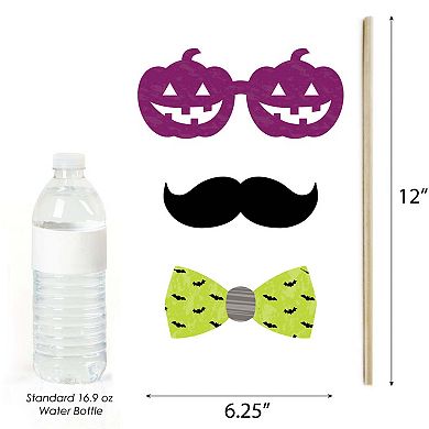 Big Dot Of Happiness Happy Halloween - Witch Party Photo Booth Props Kit - 20 Count