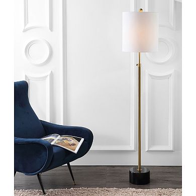 Crosby Adjustable Height Metal Led Floor Lamp