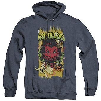 Batman Bat Killers 2 Adult Heather Hoodie