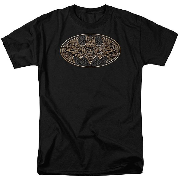 Batman Aztec Bat Logo Short Sleeve Adult T-shirt