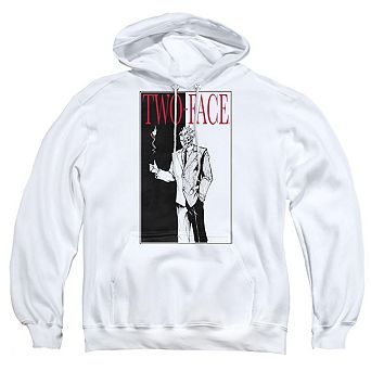 Batman Two Face Adult Pull Over Hoodie