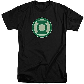 Green Lantern Green Symbol Short Sleeve Adult Tall T-shirt