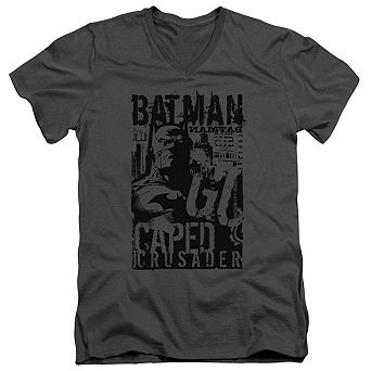Batman Caped Crusader Short Sleeve T-shirt