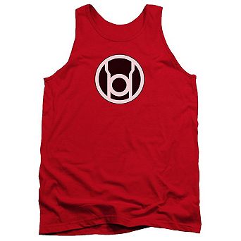 Green Lantern Red Lantern Logo Adult Tank Top