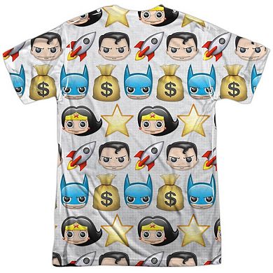 Dc Comics Hashtag Short Sleeve Adult Poly Crew T-shirt