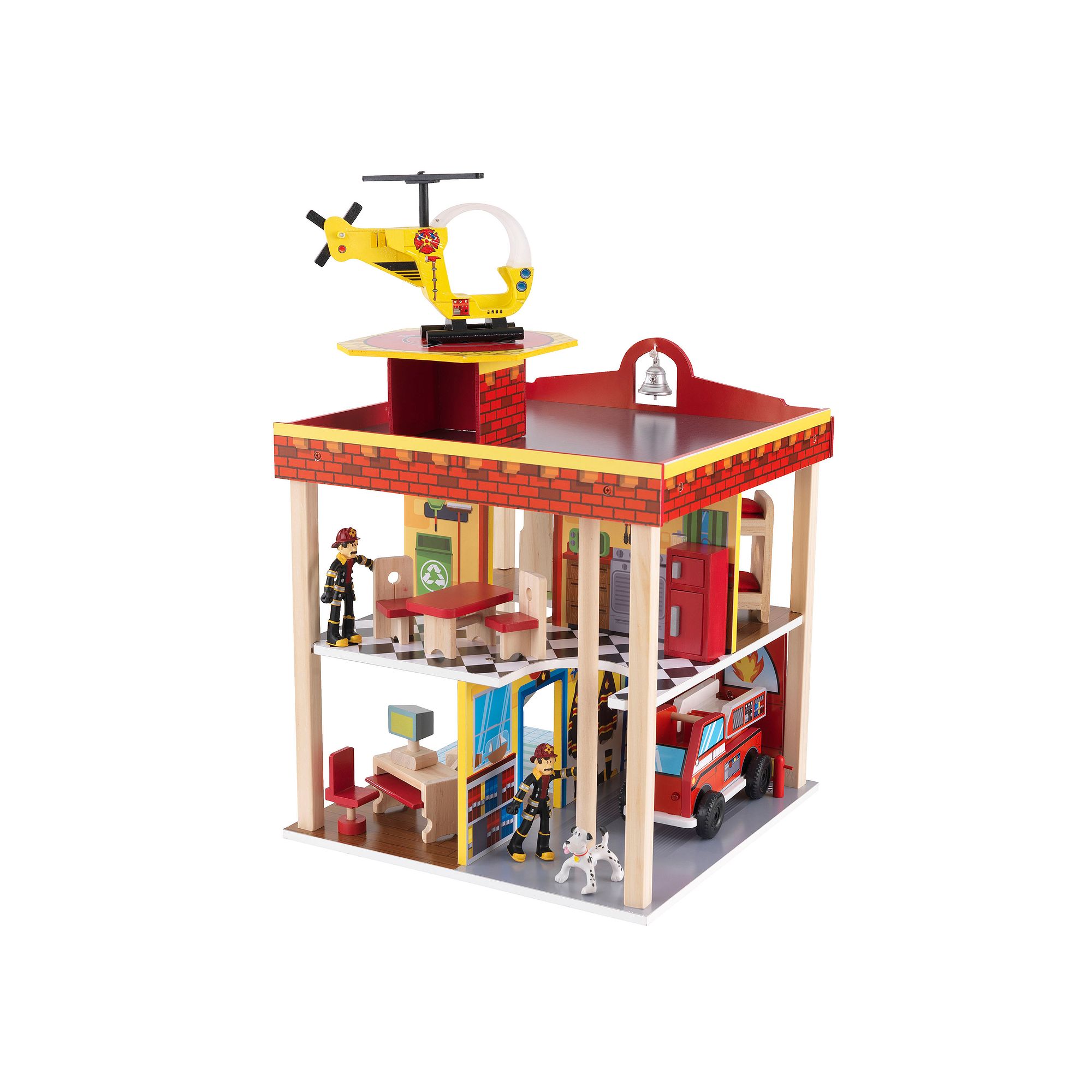 KidKraft Fire Station Set, Multicolor