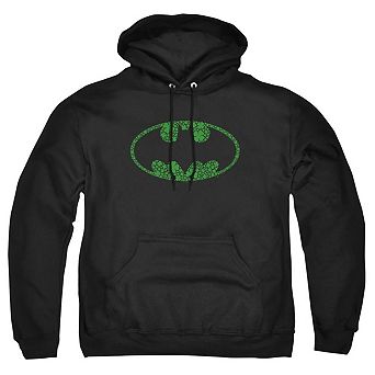 Batman St. Patrick´s Day Shamrock Logo Adult Pull Over Hoodie